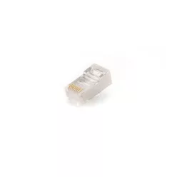   Gembird RJ45/PLUG5SP/100 Shielded Modular plug 8P8C 30u Gold plated 100 pcs per bag