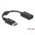 DeLock Adapter DisplayPort 1.1 male to HDMI female Passive 0,15m Black