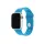 FIXED Szilikon szíj Apple Watch 42/44/45 mm, mély Kék
