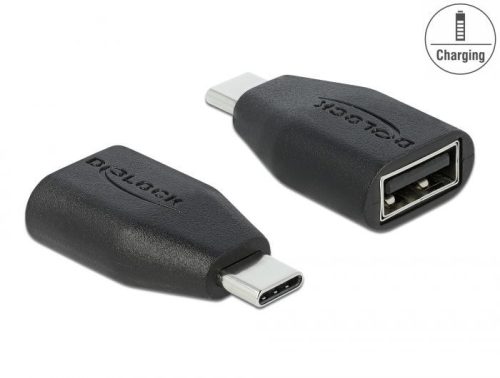DeLock USB Data Blocker USB Type-C male to Type-A female