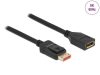 DeLock DisplayPort Extension Cable 8K 60 Hz 1m Black