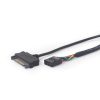 Gembird FDI2-ALLIN1-03 Internal USB card reader/writer with SATA port Black