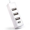 ACT AC6200 USB Hub 4port White