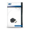 ACT AC7570 HDMI adapter HDMI-A male - HDMI-A female, angled 90° down Black