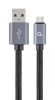 Gembird CCB-MUSB2B-AMCM-6-G USB2.0 - USB Type-C cable 1,8m Black