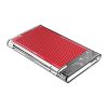 Orico 2179U3-RD 2,5" USB3.0 Hard Drive Enclosure Transparent/Red