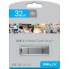 PNY 32GB Elite Steel Flash Drive USB3.1 Silver
