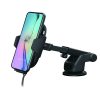 ACT AC9010 Automatic smartphone car mount with wireless charging Black