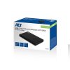 ACT AC1225 2,5" SATA hard drive enclosure screwless USB-C 3.2 Gen2