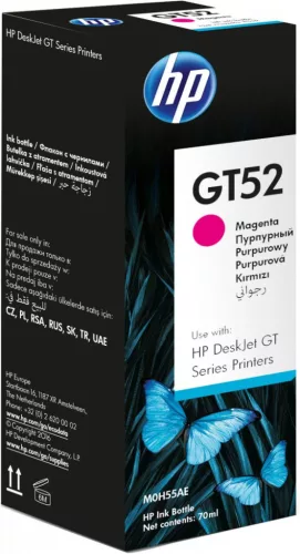 HP GT52 Magenta tintapatron