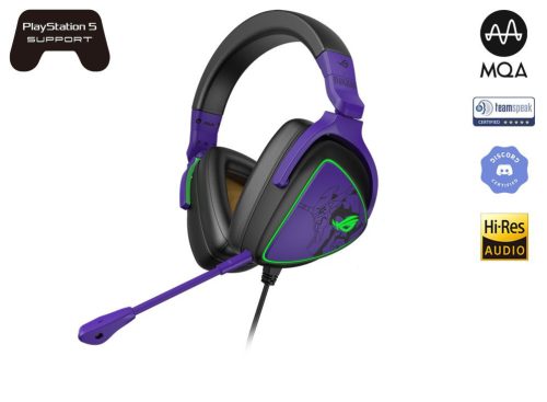 Asus ROG Delta S EVA Edition Gaming Headset Purple