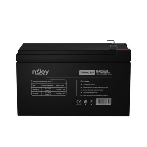 Njoy 12V/22,72W szünetmentes akkumulátor 1db/csomag