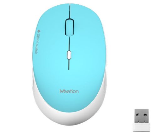 Meetion R570 Wireless mouse Cyan