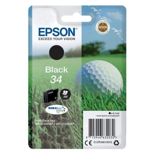 Epson T3461 (34) Black tintapatron