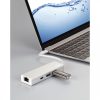 Hama USB 3.2 GEN1 TYPE-C HUB (2 USB, 1 USB TYPE-C) +LAN