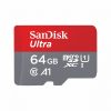 Sandisk 64GB microSDHC Ultra Class 10 UHS-I A1 + adapterrel