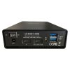 LC Power LC-35U3-C-HUB USB3.2 HDD/SDD Enclosure with hub Black