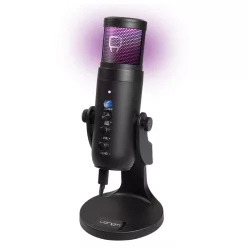 Venom VS2868 LED Streaming Microphone Black