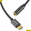 Baseus L54 USB-C - Mini Jack 3,5 mm Audioadapter 0,9m Black