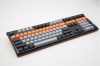 Varmilo VBS109 Bot: Lie USB Cherry MX Silent Red Mechanical Gaming Keyboard Grey/Orange HU