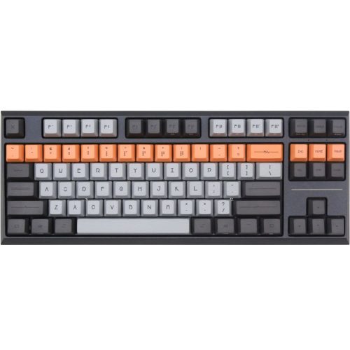 Varmilo VCS88 Bot: Lie USB Cherry MX Blue Mechanical Gaming Keyboard Gray/Orange HU