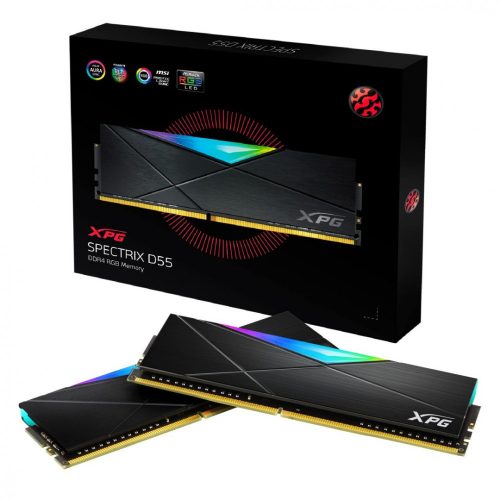 A-Data 16GB DDR4 3200MHz Kit(2x8GB) XPG Spectrix D55 Black