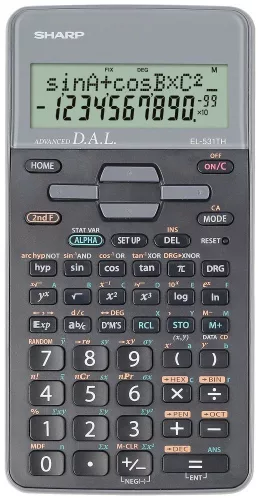 Sharp EL-531THBGY Tudományos számológép Grey