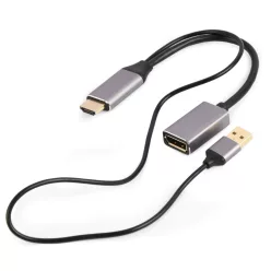   Gembird A-HDMIM-DPF-02 Active 4K HDMI male to DisplayPort female adapter Black