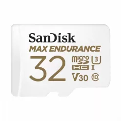   Sandisk 32GB microsSDHC Max Endurance Class 10 U3 V30 adapter nélkül