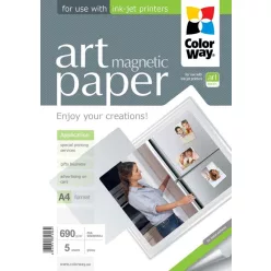   ColorWay PGA690005MA4 690g A4 5db Fényes Fotópapír ART glossy