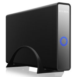   Raidsonic IcyBox IB-382H-C31 Enclosure for 3,5" or 2,5" HDD/SSD with USB 3.2 (Gen 2) Type-C interface and USB Hub