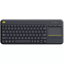 Logitech K400 Plus Wireless Touch Keyboard Black UK