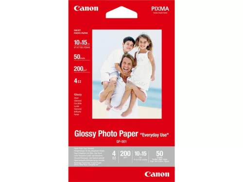 Canon GP-501 200g A6 50db Fényes Fehér Fotópapír