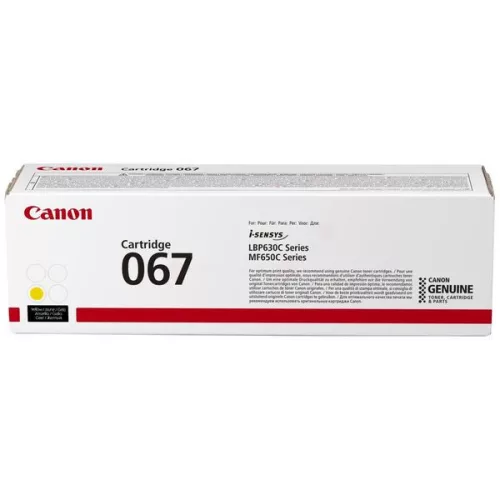 Canon CRG-067 Yellow toner