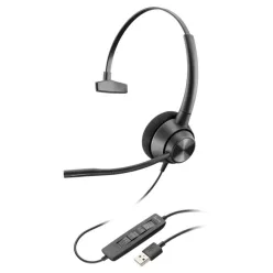Poly Plantronics EncorePro 310 USB-A Headset Black