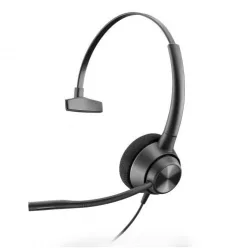   Poly Plantronics EncorePro 310 Quick Disconnect Headset Black