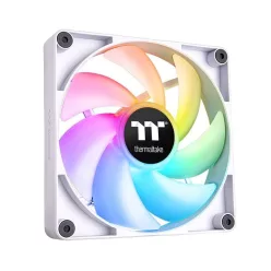   Thermaltake CT140 ARGB Sync PC Cooling Fan White (2-Fan Pack)