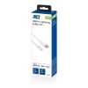 ACT AC3012 USB 2.0 charging/data cable A male - Lightning male 2m MFI certified White