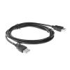 ACT AC3040 USB 2.0 extension cable A male - A female 1,8m Black