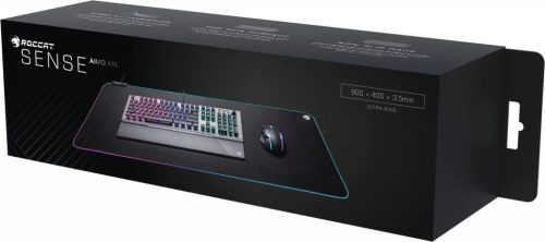 Roccat Sense AIMO XXL Egérpad Black