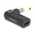 DeLock Adapter for Laptop Charging Cable USB Type-C female to HP 4.8 x 1.7 mm male 90° angled Black