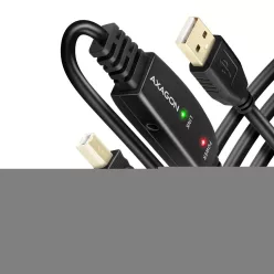AXAGON ADR-215B USB Repeater Cabel 15m Black
