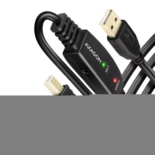 AXAGON ADR-215B USB Repeater Cabel 15m Black