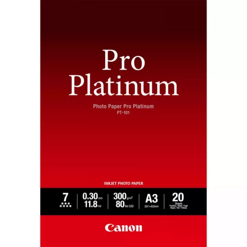 Canon PT-101 300g A3 20db Fényes Fotópapír