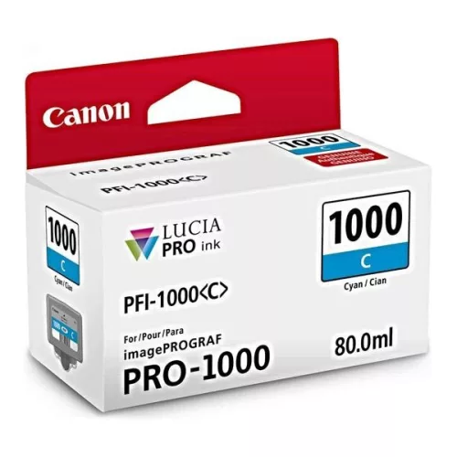 Canon PFI-1000 Cyan tintapatron