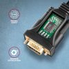 AXAGON ADS-1PQ USB-A 2.0 - serial RS-232 DB9-M FTDI adapter / cable 1,5m Black