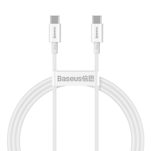 Baseus CATYS-B02 Type C - Type C Cable White