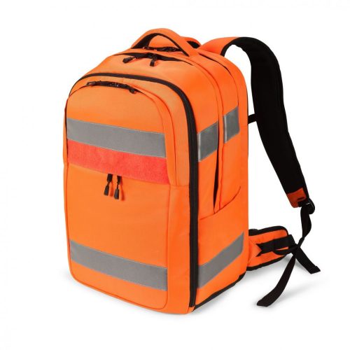Dicota Backpack Hi-Vis 32/38 litres Orange