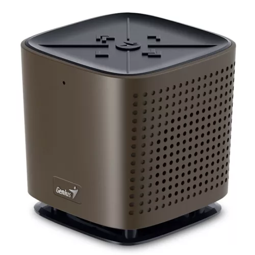 Genius SP-925BT Portable Bluetooth Speaker Chocolate Brown