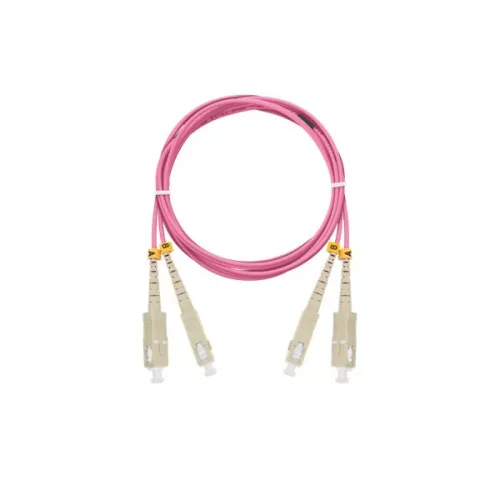 NIKOMAX OM4 Száloptikás Kábel 5m Magenta